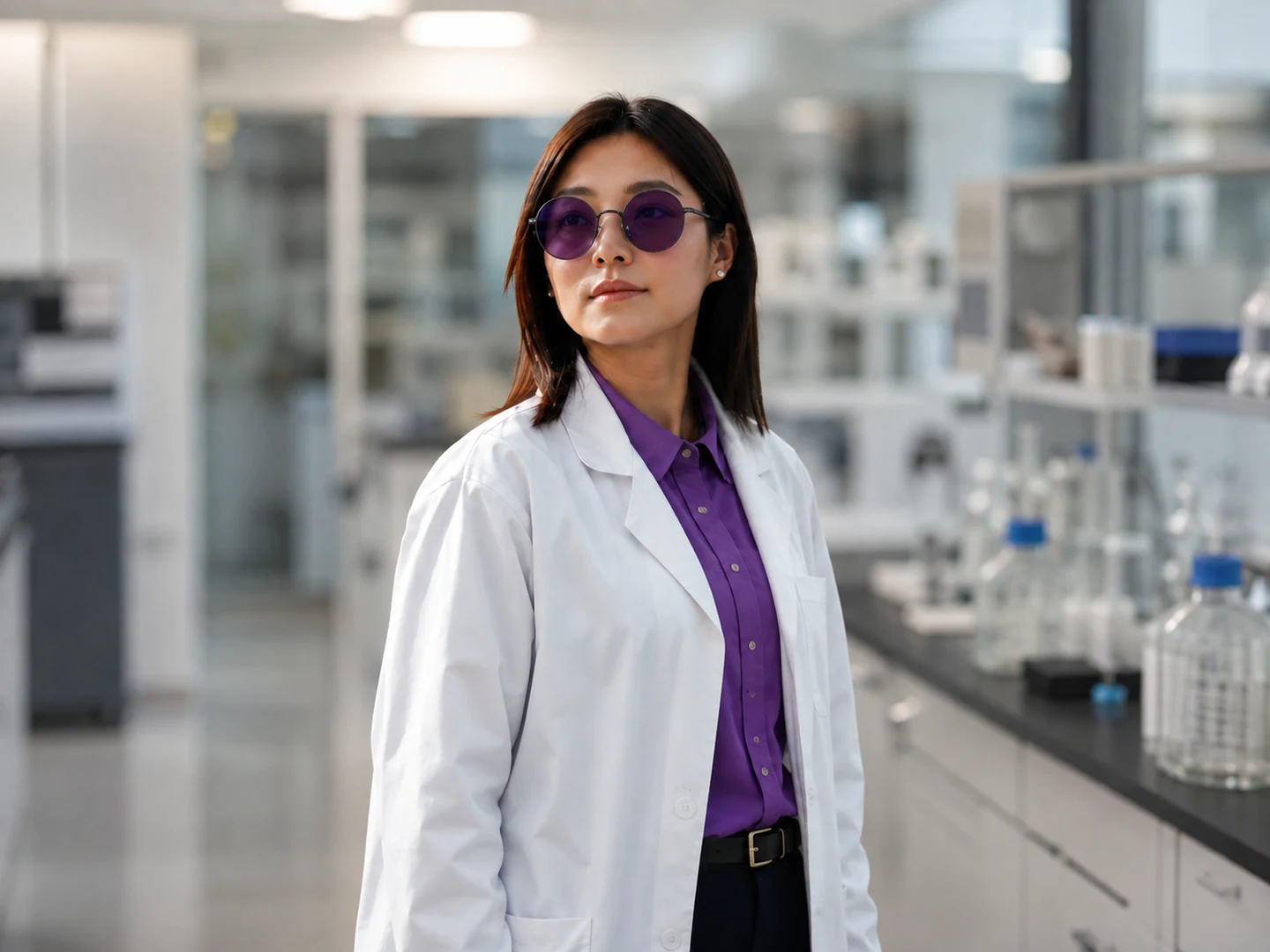 Stella in a biopharma laboratory