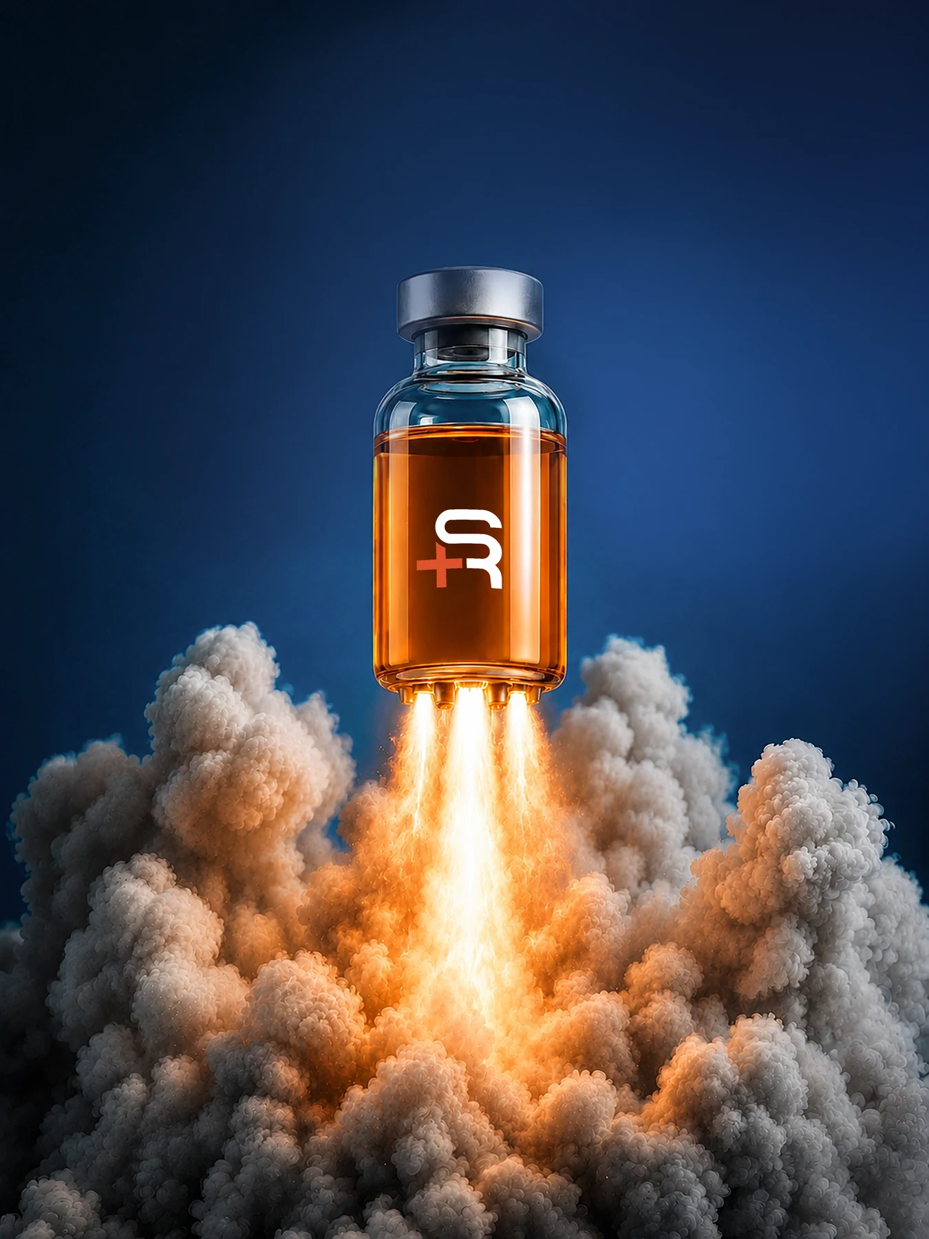 Shapiro+Raj biopharma vial lifting off